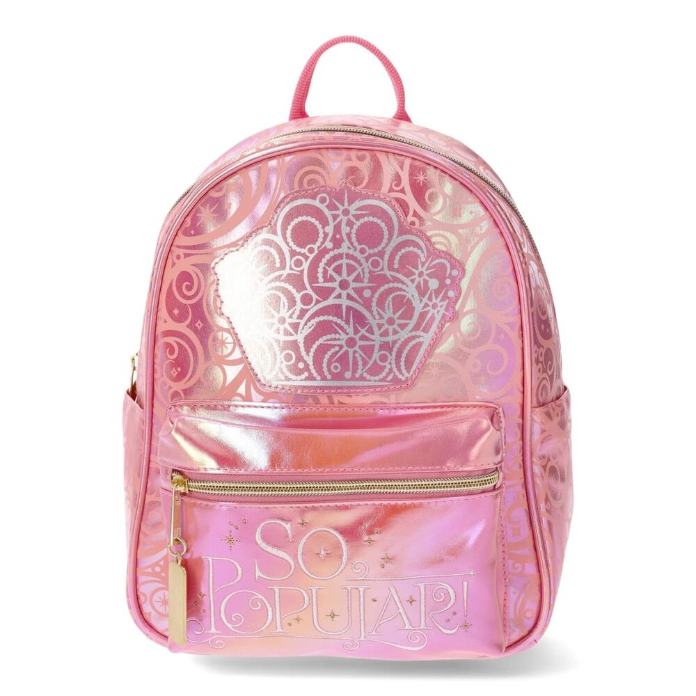Wicked Broadway So Popular Mini Backpack Pink Iridescent Faux Leather Universal
